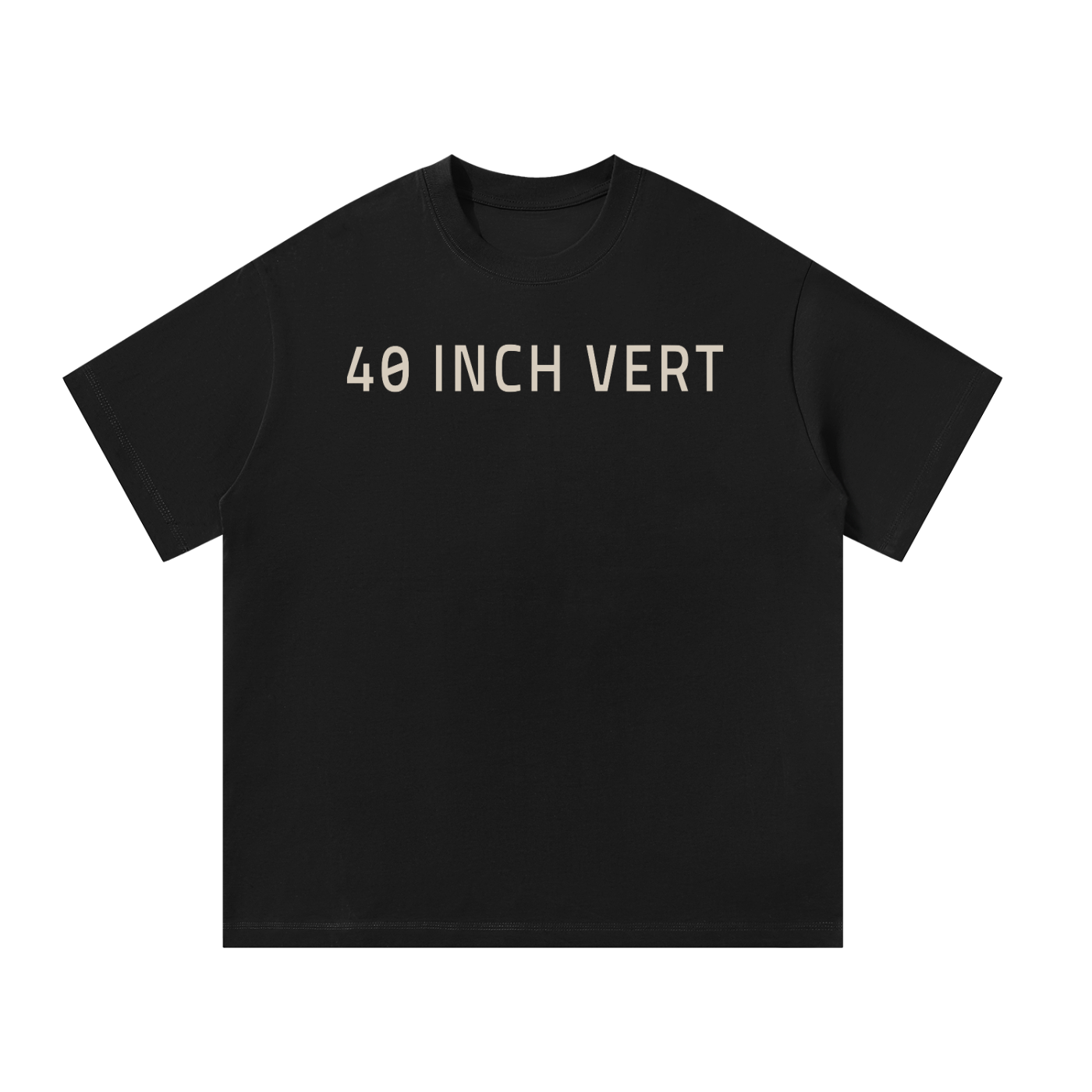 The Forty Black Tee